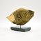 Mario Agostinelli, Sculpture Poisson Brutaliste, 1970, Bronze sur Socle en Marbre 5