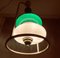 Mid-Century Modern Portuguese Green Opaline Milk Glass Pendant, 1940s, Image 10