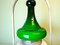 Mid-Century Modern Portuguese Green Opaline Milk Glass Pendant, 1940s, Image 6