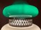 Mid-Century Modern Portuguese Green Opaline Milk Glass Pendant, 1940s, Image 9