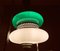 Mid-Century Modern Portuguese Green Opaline Milk Glass Pendant, 1940s, Image 12