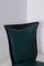 Chaises Vintage en Cuir Vert, Italie, 1950, Set de 6 7