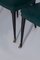 Chaises Vintage en Cuir Vert, Italie, 1950, Set de 6 8