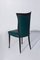 Chaises Vintage en Cuir Vert, Italie, 1950, Set de 6 14