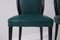 Chaises Vintage en Cuir Vert, Italie, 1950, Set de 6 12