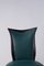 Chaises Vintage en Cuir Vert, Italie, 1950, Set de 6 13