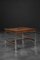 Mid-Century Modern Swedish Square Rosewood and Aluminum Coffee Table from HMB Möbler Rörvik, 1960s 1