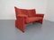 Sofá de dos plazas Palmaria vintage de Vico Magistretti para Cassina, años 80, Imagen 6