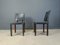 Chaises de Salle à Manger Vintage en Cuir et Bois de Durlet, 1980s, Set de 6 5