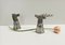 Italian Silver Pewter Elk Head Stirrup Cup, 1970s 5