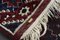 Vintage Red Hand-Woven Oriental Afghan Rug, 1970s, Image 12
