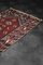 Vintage Red Hand-Woven Oriental Afghan Rug, 1970s, Image 8