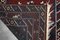 Vintage Red Hand-Woven Oriental Afghan Rug, 1970s, Image 6