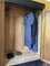 Armoire Vintage en Pin Peint avec Incrusté de Panneaux de Chinoiserie 10