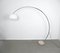 Ausziehbare Bogenlampe mit Marmorfuß von Harvey Guzzini für Iguzzini, Italien, 1970er 6