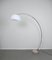 Ausziehbare Bogenlampe mit Marmorfuß von Harvey Guzzini für Iguzzini, Italien, 1970er 4