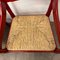 Red Carimate Chairs by Vico Magistretti for Cassina, Set of 4 1