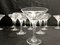 Crystal Martini Glasses by Christinenhutte, Germany, 1970s, Set of 12 3