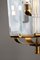 Art Deco Italian Brass and Glass Lantern, 1950s, Image 8