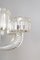 Large Art Deco Murano Glass Chandelier from Barovier & Toso, 1940s 8