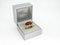 Ring in Plated Silver and Crystal from Daum, France, 1990s, Image 17