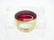 Ring in Plated Silver and Crystal from Daum, France, 1990s, Image 20