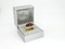 Ring in Plated Silver and Crystal from Daum, France, 1990s, Image 23