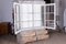 Bibliothèque Mid-Century Moderne en Épinette et Verre, 1960s 10
