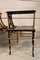 Japanese Two-Tier Coffee Tables in Faux Gold and Ebonized Bamboo, 1940s, Set of 2 33
