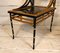 Japanese Two-Tier Coffee Tables in Faux Gold and Ebonized Bamboo, 1940s, Set of 2 26