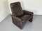 Fauteuil Brutaliste Mid-Century en Cuir de De Sede, 1960s 4