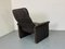 Fauteuil Brutaliste Mid-Century en Cuir de De Sede, 1960s 3