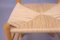 Silla Folkestole modelo J39 danesa vintage de cuerda de papel y haya de Børge Mogensen para Fdb, años 60, Imagen 10