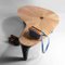 Black Concrete Sculptural Bench by Donatas 8