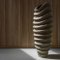 Large Handmade Textured Sculptural Vase, Image 3