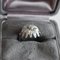 Vintage Flower Ring in 18 Carat Gold and Diamonds 8