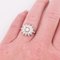 Vintage Flower Ring in 18 Carat Gold and Diamonds 3