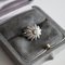 Vintage Flower Ring in 18 Carat Gold and Diamonds 6