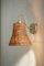 Applique Murale en Osier Style Mid-Century en Forme de Cloche 5