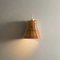 Applique Murale en Osier Style Mid-Century en Forme de Cloche 3