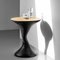 Contemporary Side Table, Oak, Black Concrete-Like Material by Donatas Žukauska 2