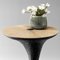 Contemporary Side Table, Oak, Black Concrete-Like Material by Donatas Žukauska 6