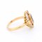 Bague Halo de Diamants et Rubis Birman Naturels 2 Ct 3
