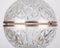 Cut Crystal Globe Pendant Lights, 1950s, Set of 2, Image 5