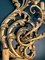 Large Italian Rococo Style Carved and Gilded Wood and Gesso Six-Light Wall Lamp, 1960s, Image 6