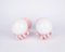 Pink Ceramic Hand Lamps, 1970s, Set of 2 6