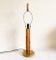 Lampe de Bureau en Rotin & Laiton Style Moderne Mid-Century 7