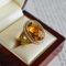 Gold, Champagner Topas und Diamant Cocktailring von David Yurman 2