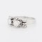 Vintage You and Me Ring aus Gold, Platin und Diamanten, 1945 1