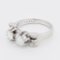 Vintage You and Me Ring aus Gold, Platin und Diamanten, 1945 4